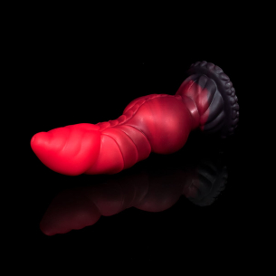 Dildo anal Reaper Monster D com ponta c&ocirc;nica e textura intensa que leva ao &aacute;pice do prazer